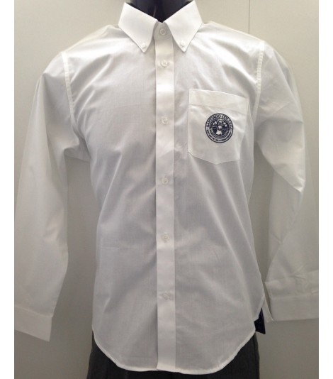 Camisa SC Blanca M/L Talla 4 a XL